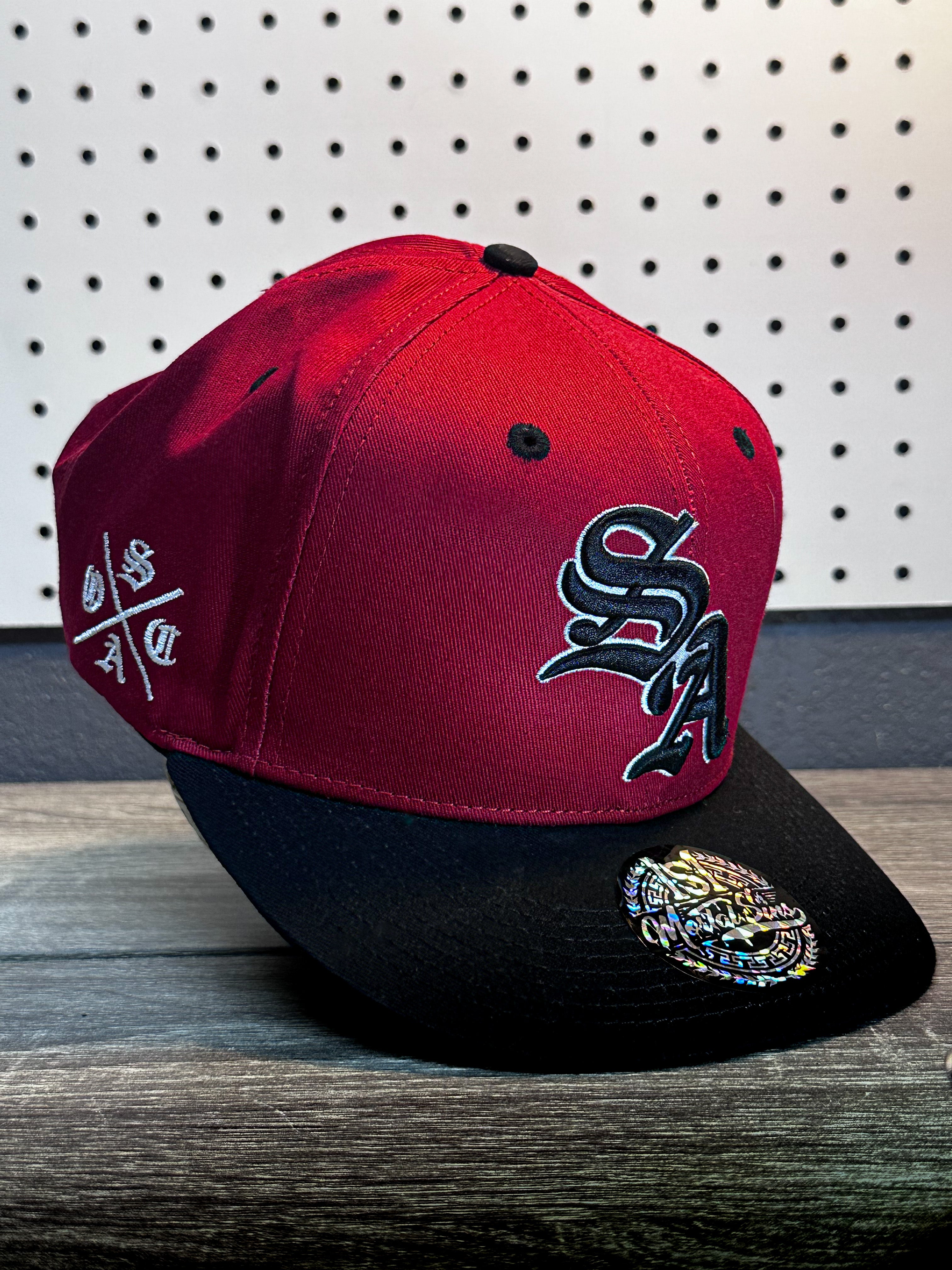 S.A Snapback // Ruby Red